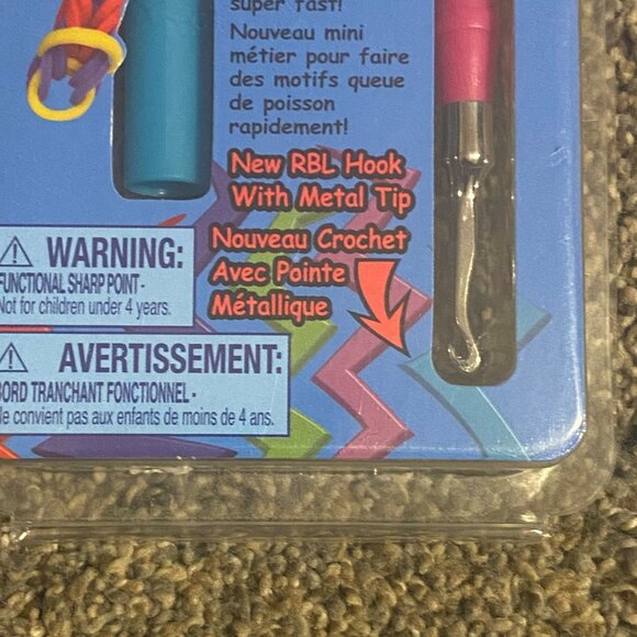 Rainbow Loom Mini Rainbow Loom Upgrade Kit RBL Hook Metal Tip Age 8+ NEW - Picture 4 of 8